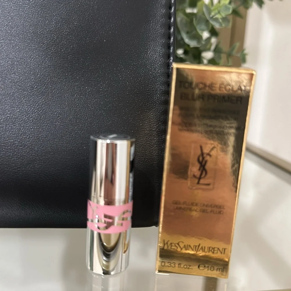 YSL BEAUTY pouch and Bundle